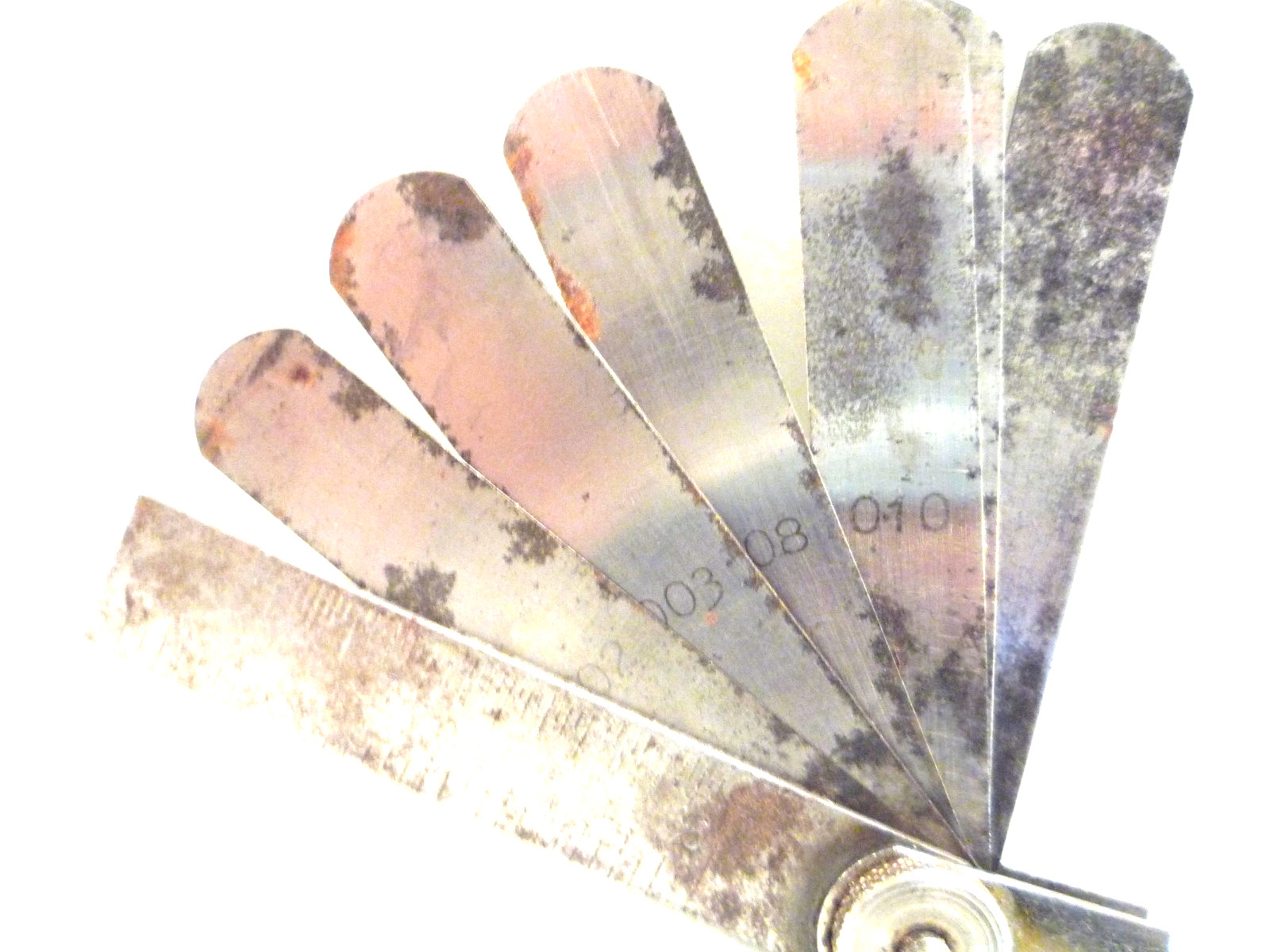 Aris 6213 Vintage steel feeler gauge set