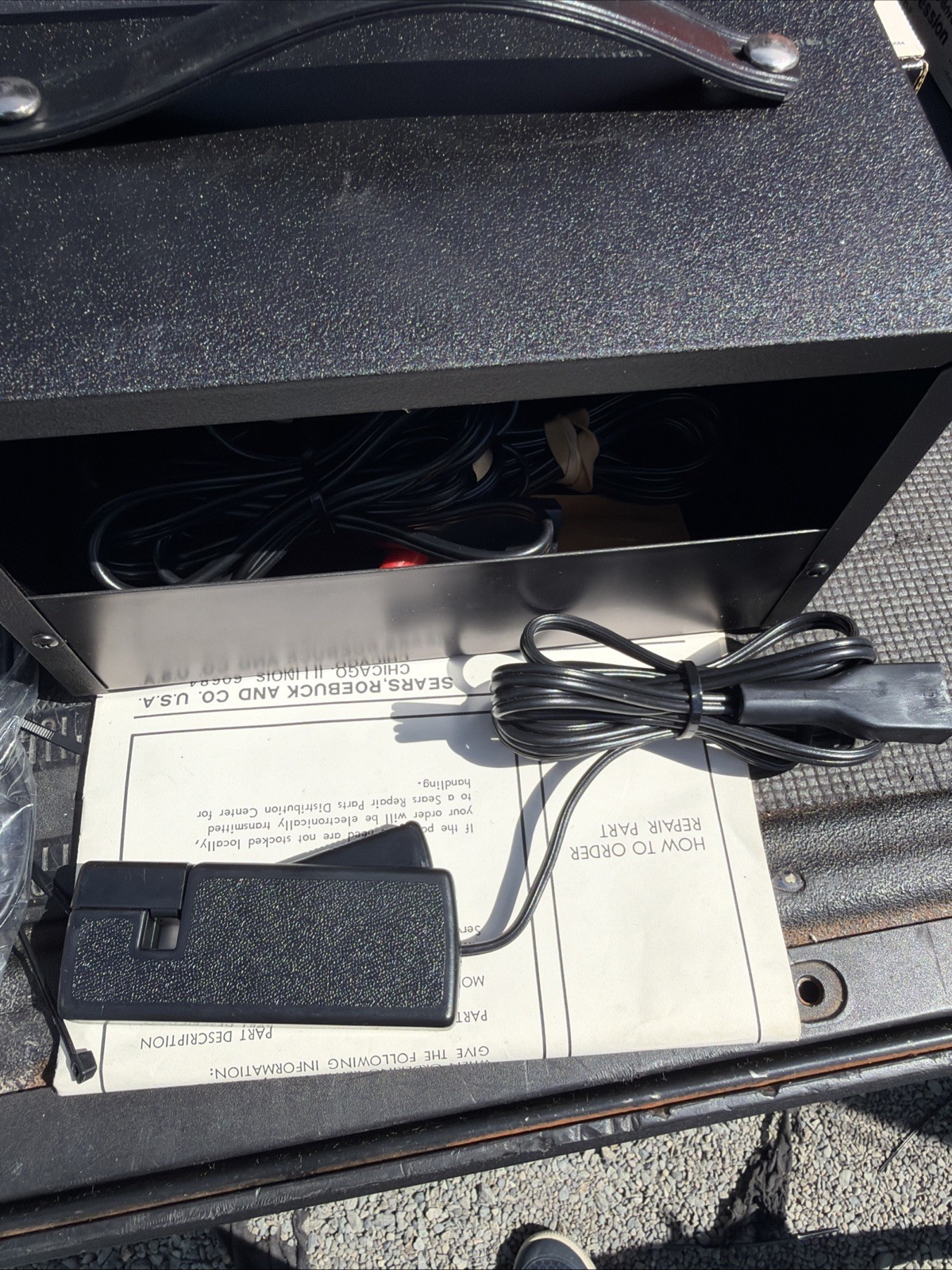 Vintage Sears Craftsman Engine Analyzer 28-21423 with Accessories USA Nos