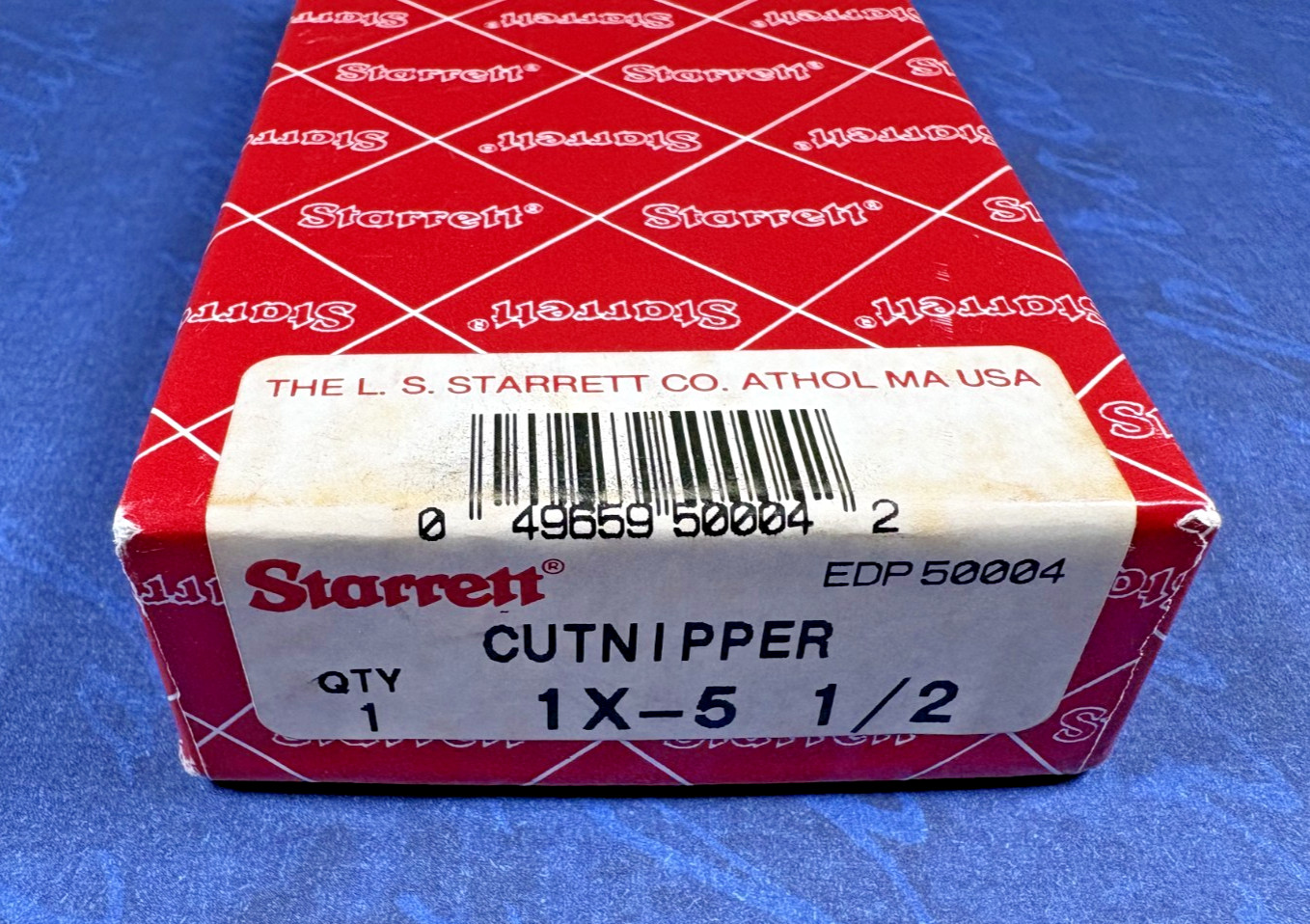 STARRETT 1X-5 1/2 ADJUSTABLE JAW CUT NIPPER ~ U.S.A.