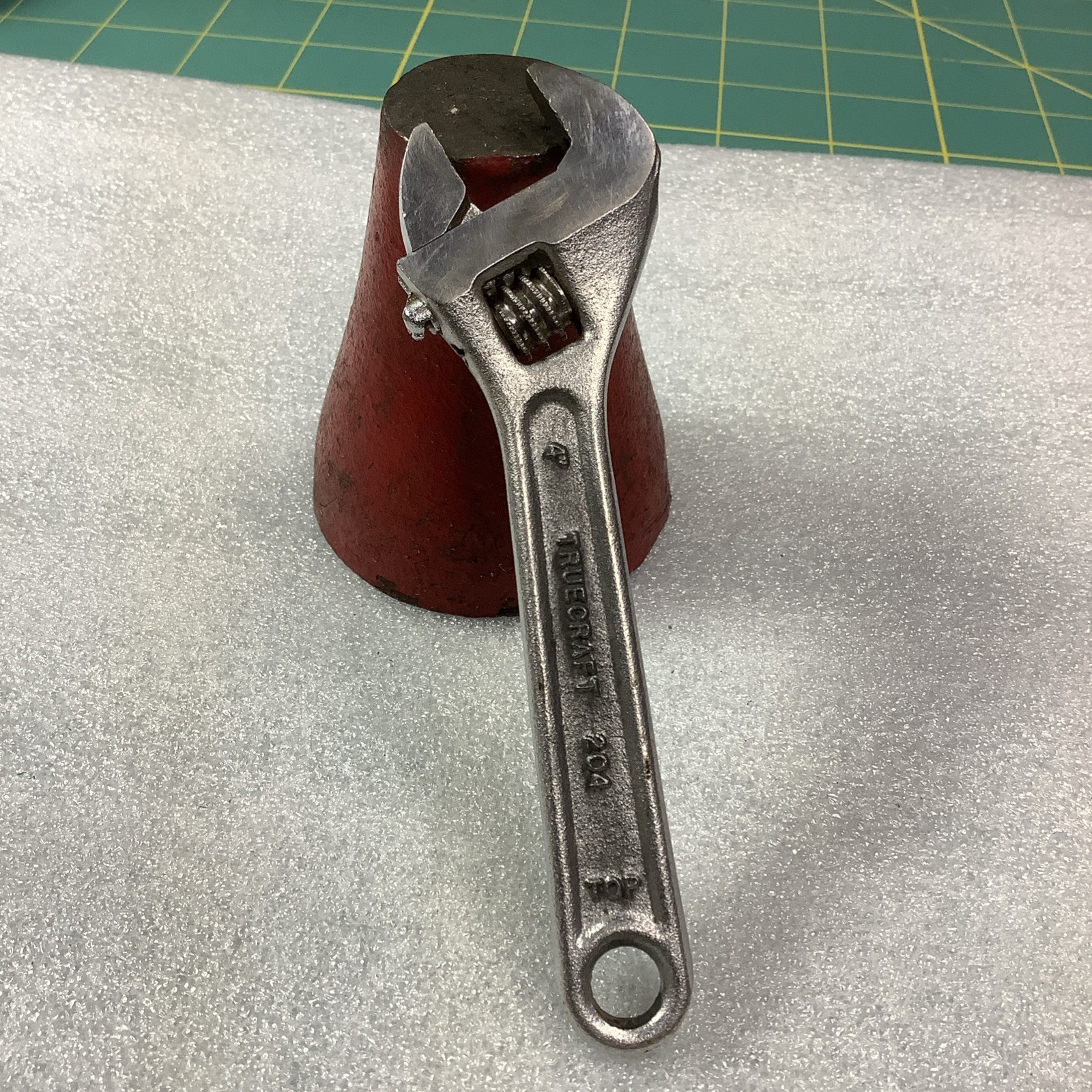Vintage Truecraft No. 204 4” Adjustable Wrench Japan Works!