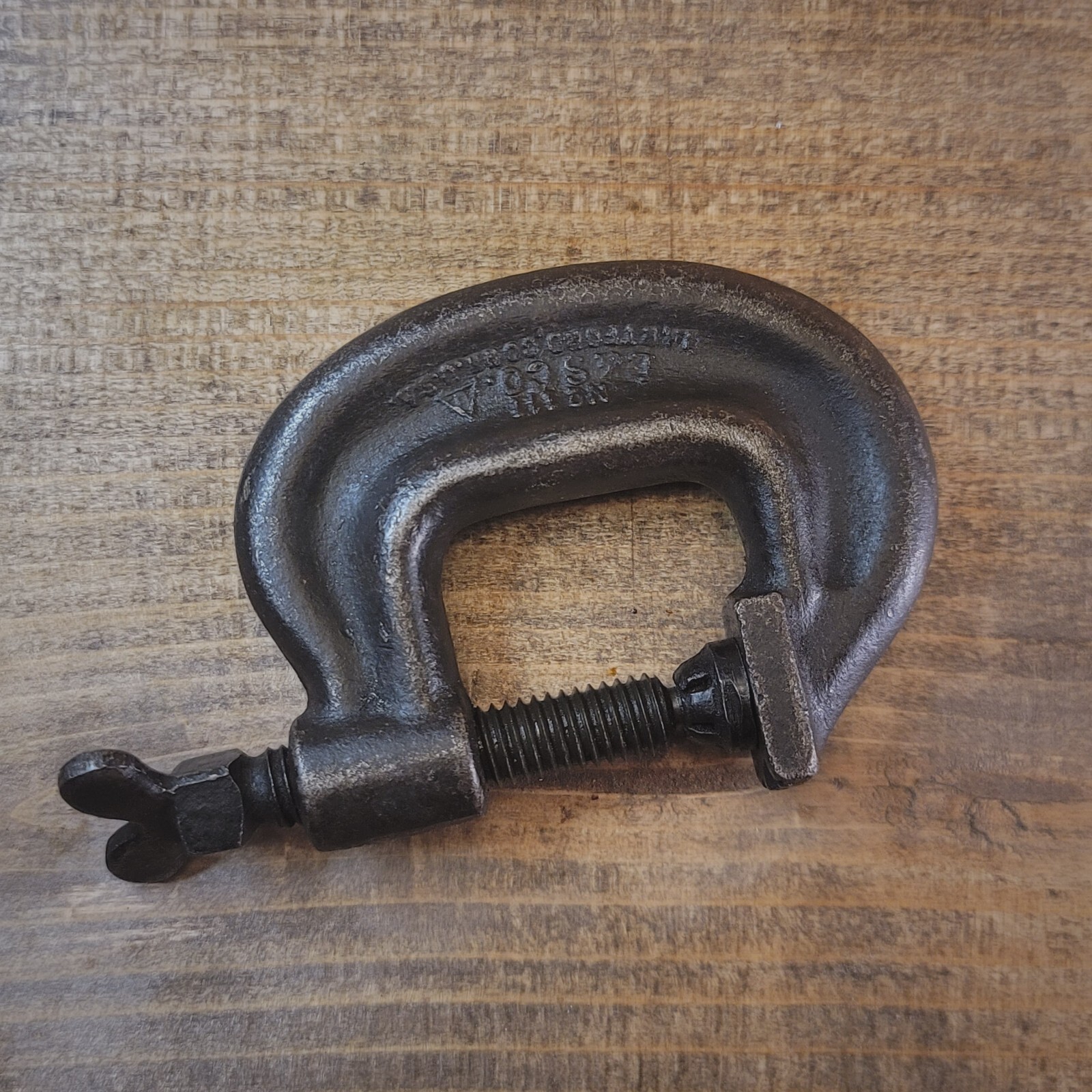 Vtg B&S Co. Billings and Spencer C clamp No.111 Winged Square head screw