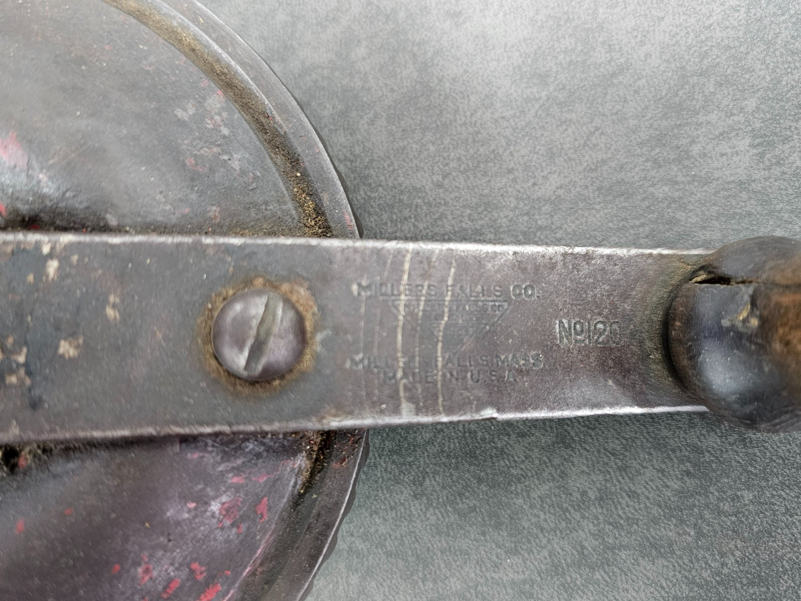 1800s Millers Falls CO. Hand & Shoulder Drill No.120