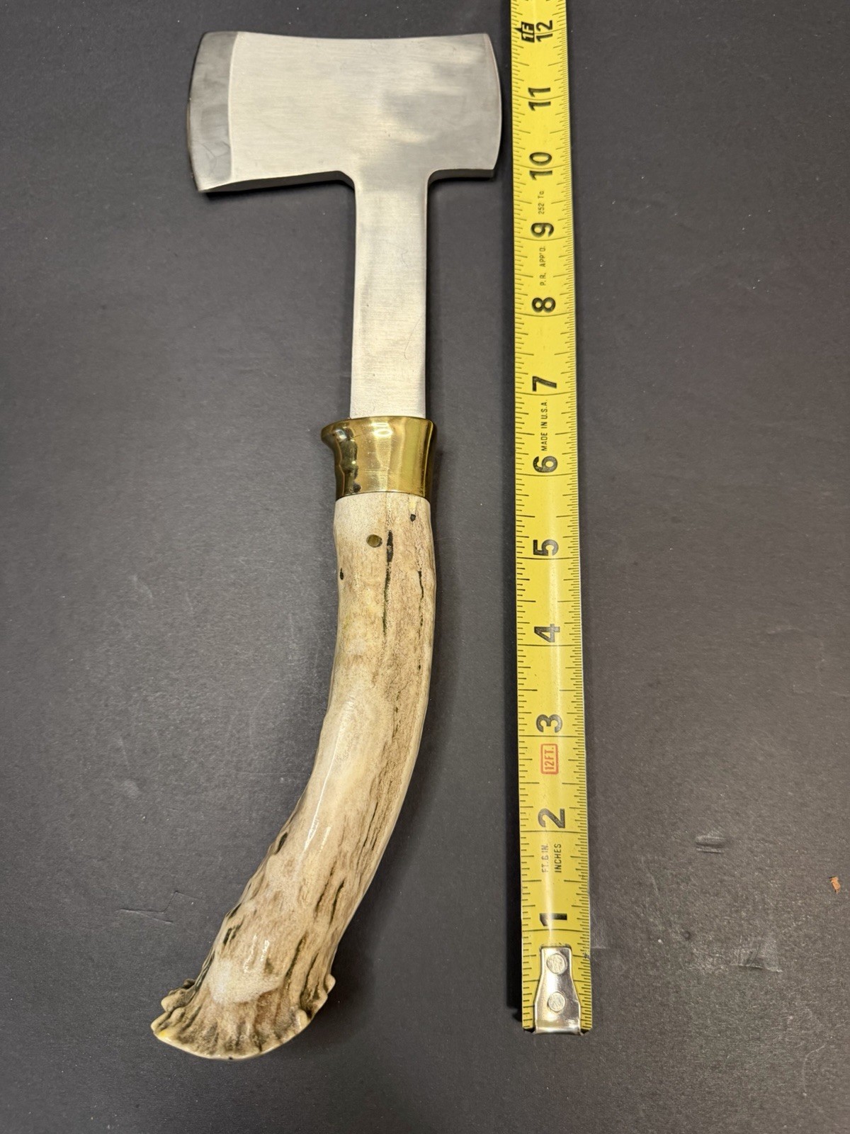 Silver Stag Crown Stag Hatchet (New) Field Ax