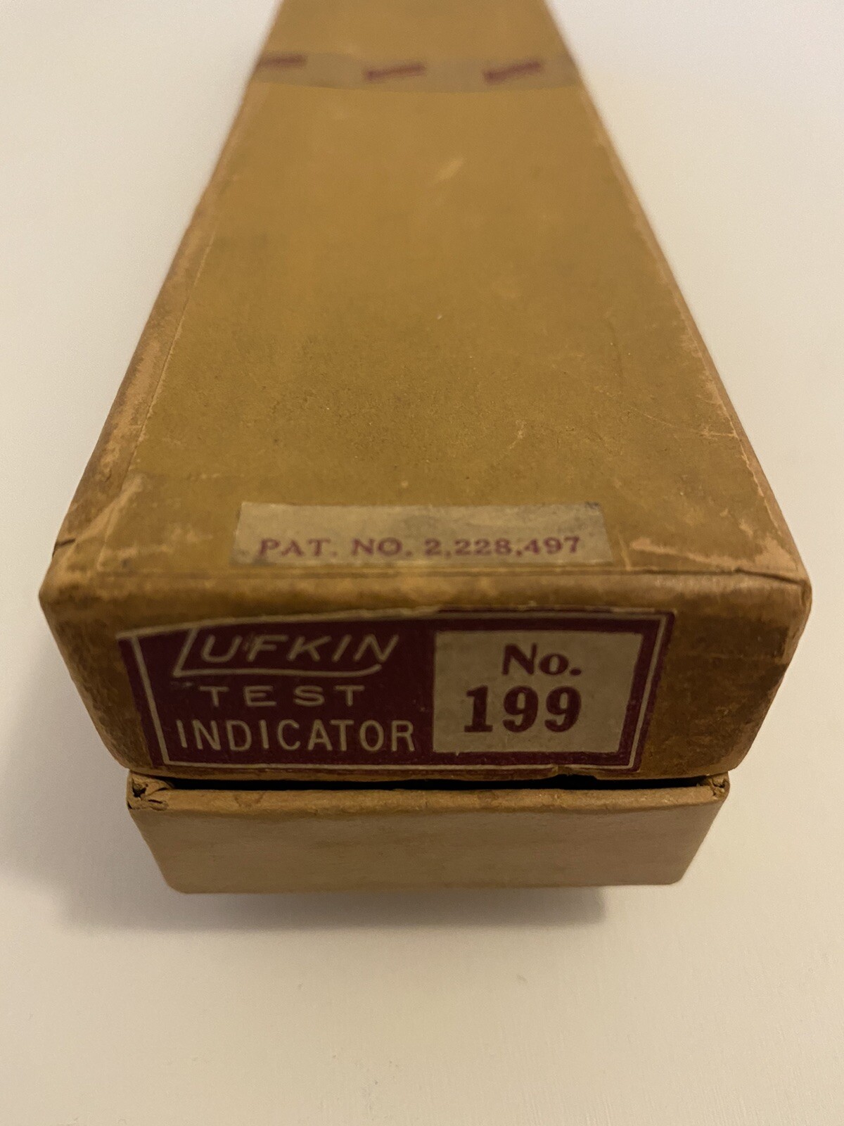 NOS – LUFKIN No. 199 – UNIVERSAL TEST INDICATOR W/BOX – NEW – U.S.A.