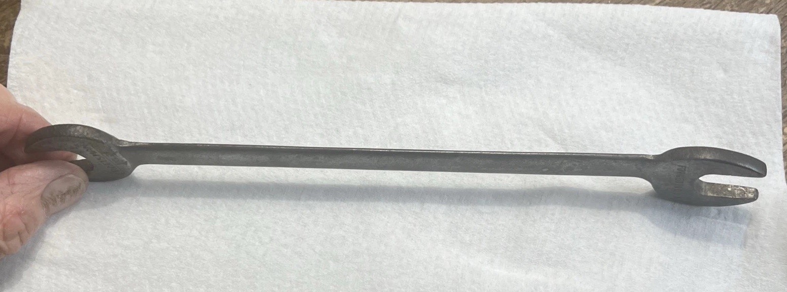 VINTAGE CRAFTSMAN UNDERLINED THIN WRENCH No.3 — 5/8″X11/16″ FORGED IN USA