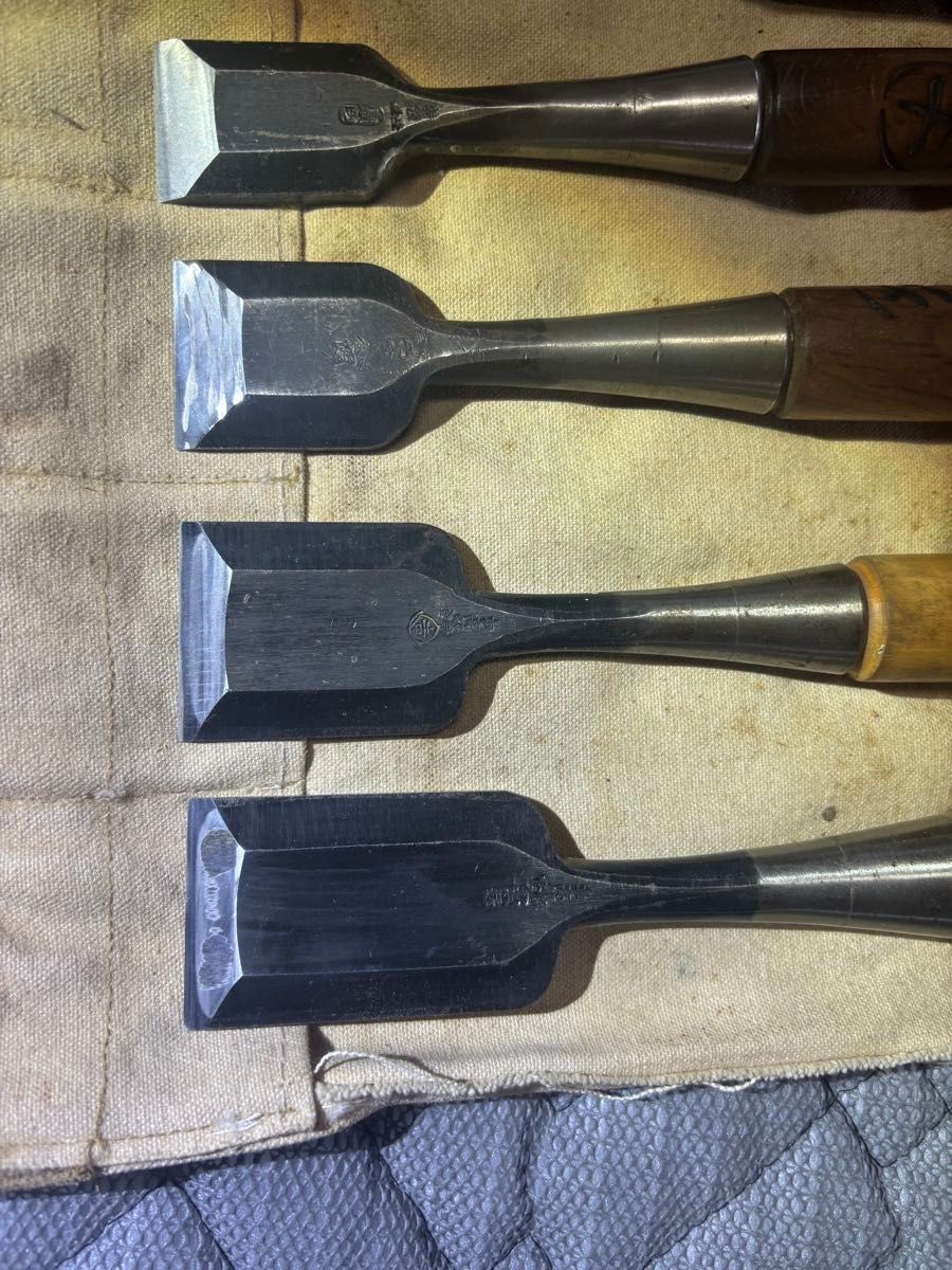 Brand Unknown 10pc Woodworking Chisel Set Traditional Hand Tools Kit