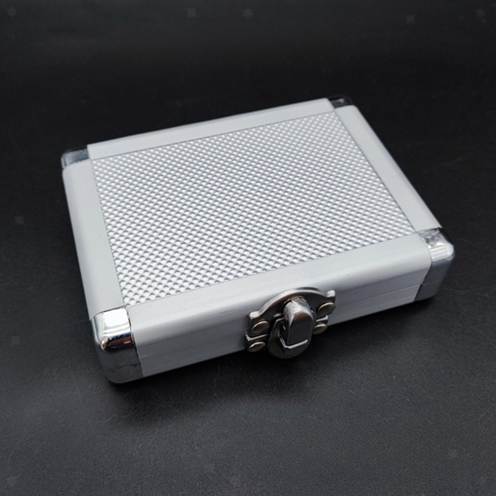 Mini Briefcase Tool Box,Aluminum Alloy Carrying Case,Organizer,Sturdy,Hard Case