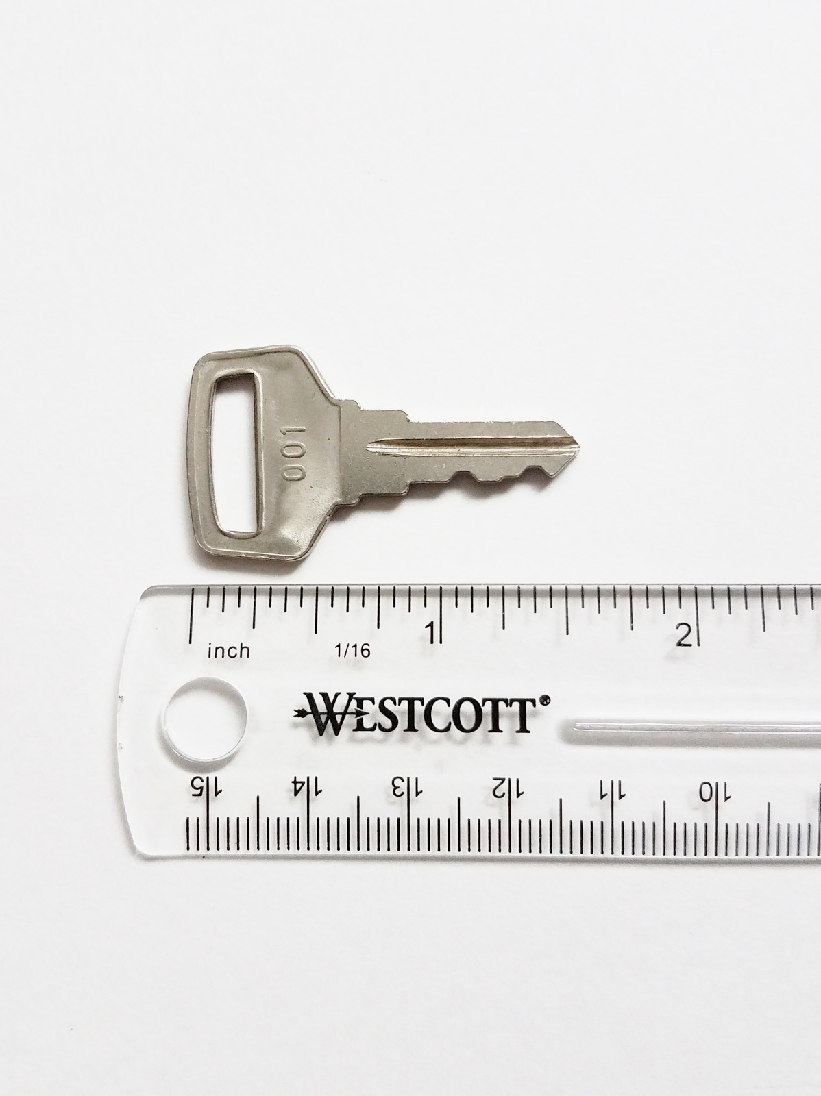 Original SAUDER Replacement KEY 001 For Computer Desk, Cabinet, Hutch, Drawer