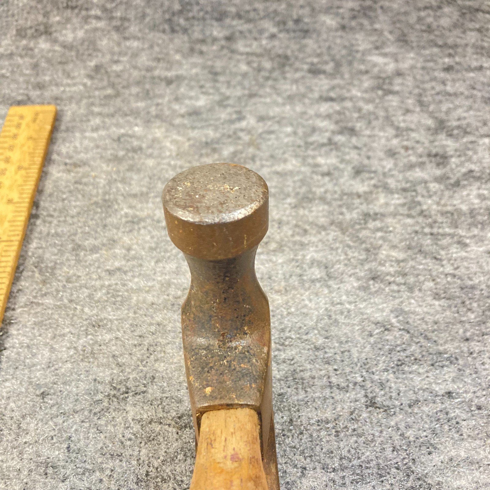 Vintage Stanley 15oz Claw Hammer Bell Face 13 1/4″ Wood Handle #111 1/2 USA