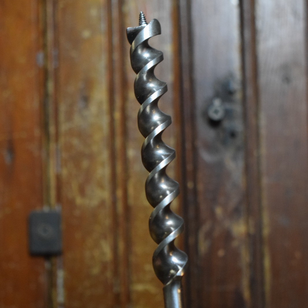 RUSSEL JENNINGS BRACE AUGER TWIST DRILL BIT SIZE 6 3/8″ BORE WOOD WOODWORKING
