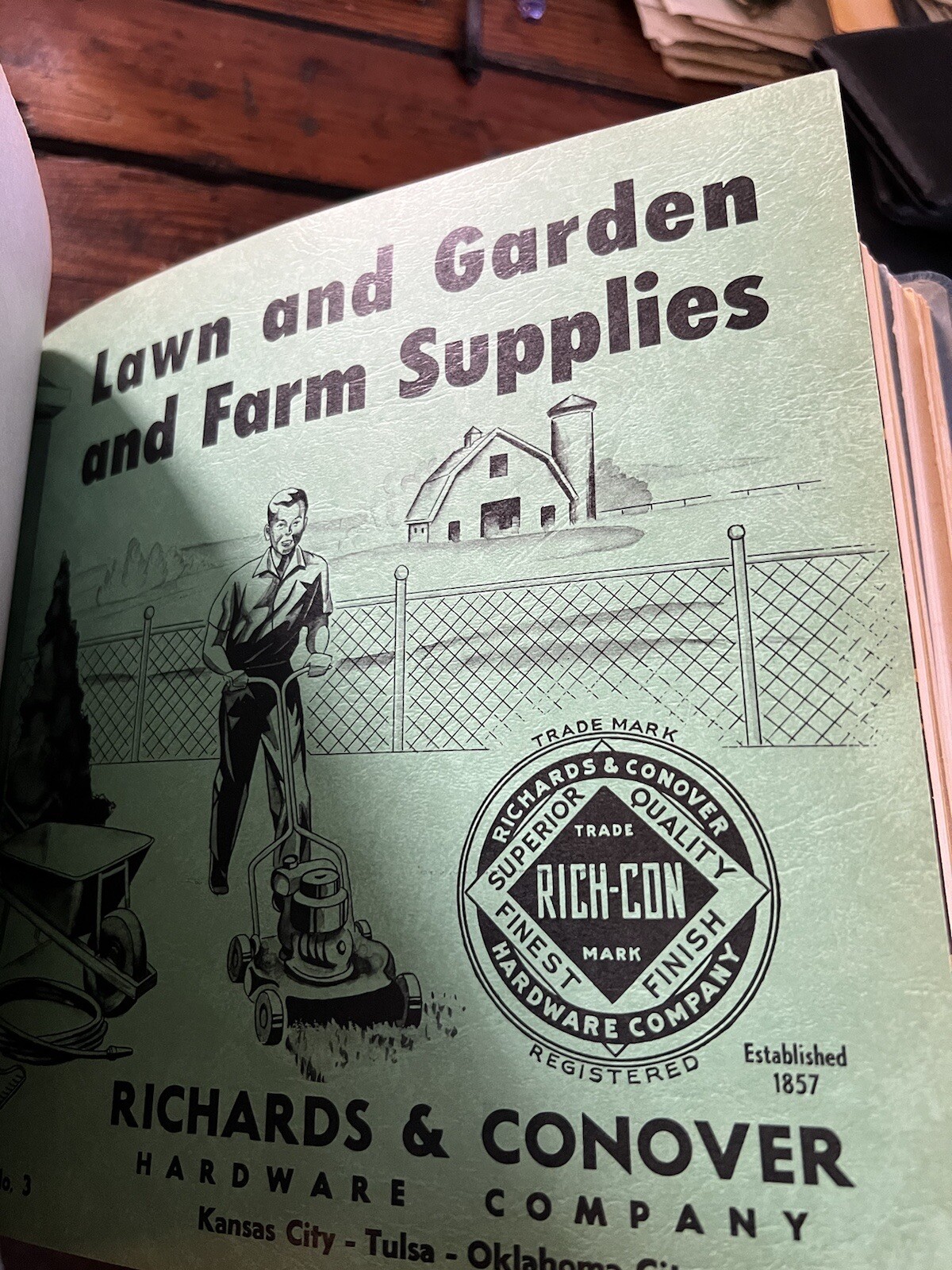 Vintage 1950’s Rich-Con Richards & Conover Hardware Co Catalogs in Binder