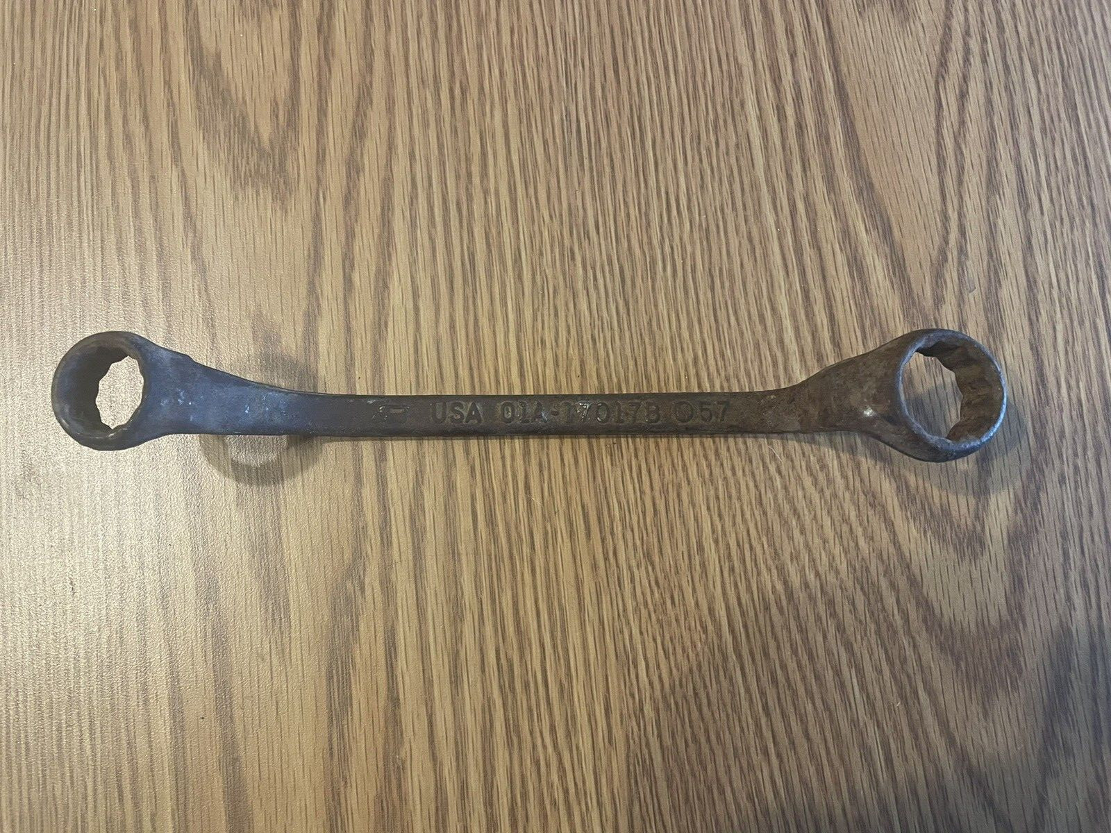 Antique Ford 01A-17017B M 57 Box End Wrench Vintage