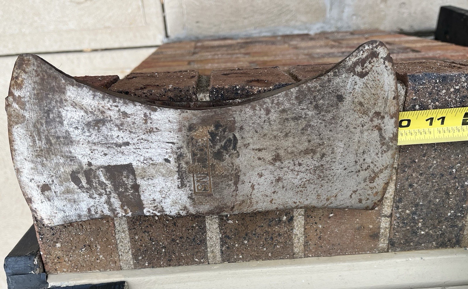 COLLINS DOUBLE BIT CRUISER AXE HEAD – VINTAGE USA LOGGING CAMP BUSHCRAFT