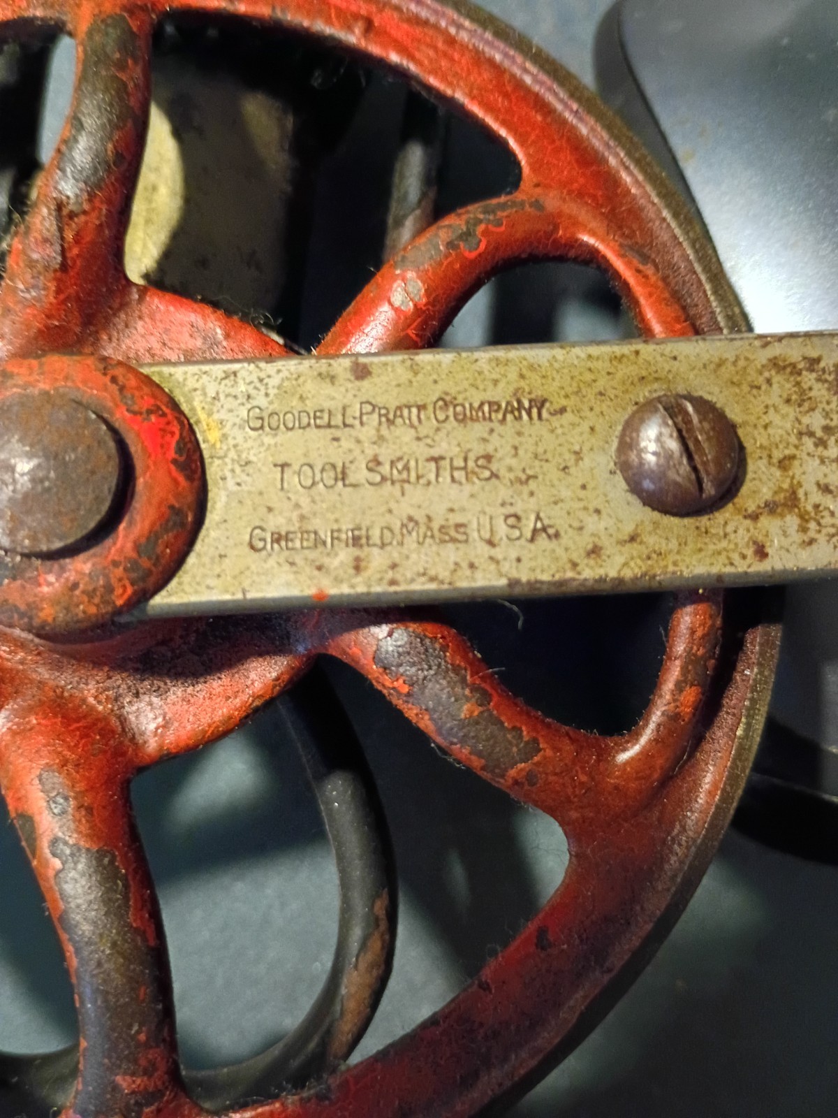 Vintage Goodell Pratt Co. No 5 1/2 Hand Drill