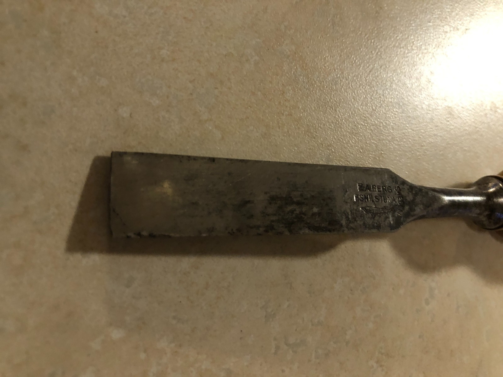 VINTAGE EA BERG ESKILSTUNA SWEDEN 5/8” CHISEL