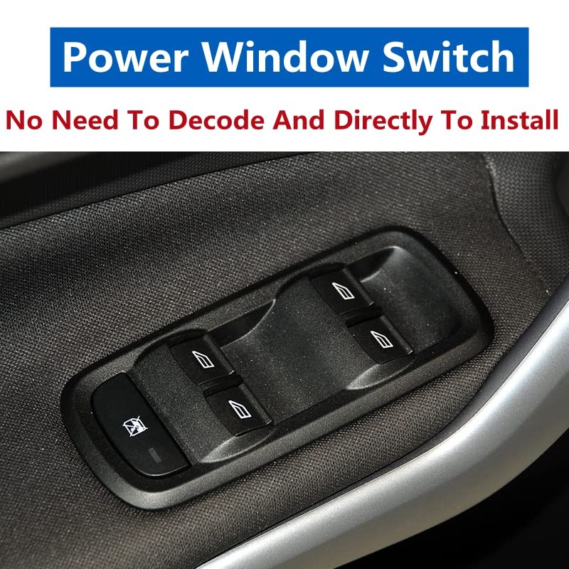 Power Window Switch, Car Master Window Control Switch Accessories Fit for