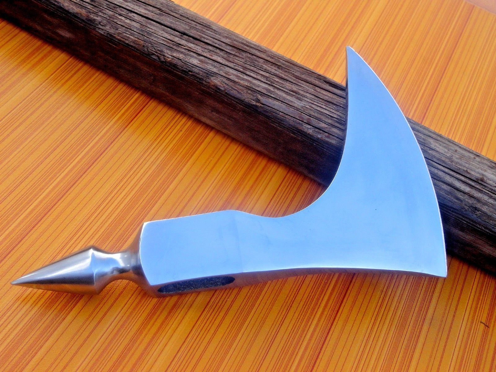 SPIKIER CUSTOM HANDMADE HIGH CARBON STEEL TOMAHAWK VIKING AXE HEAD 7030