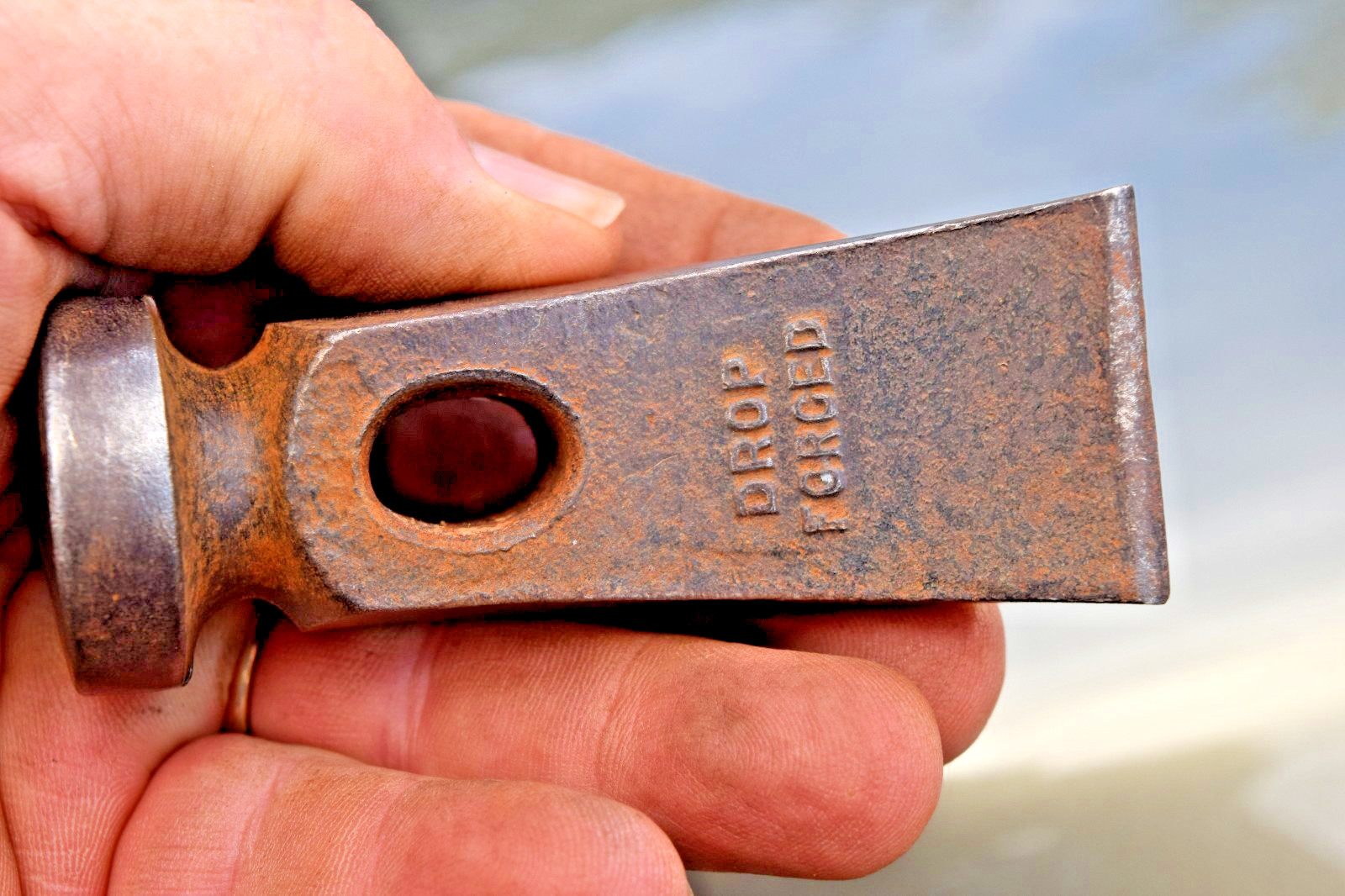 Vintage Cobblers Hammer Head 13.7 oz 1-3/8″ Face 3-3/4″ long Drop Forged