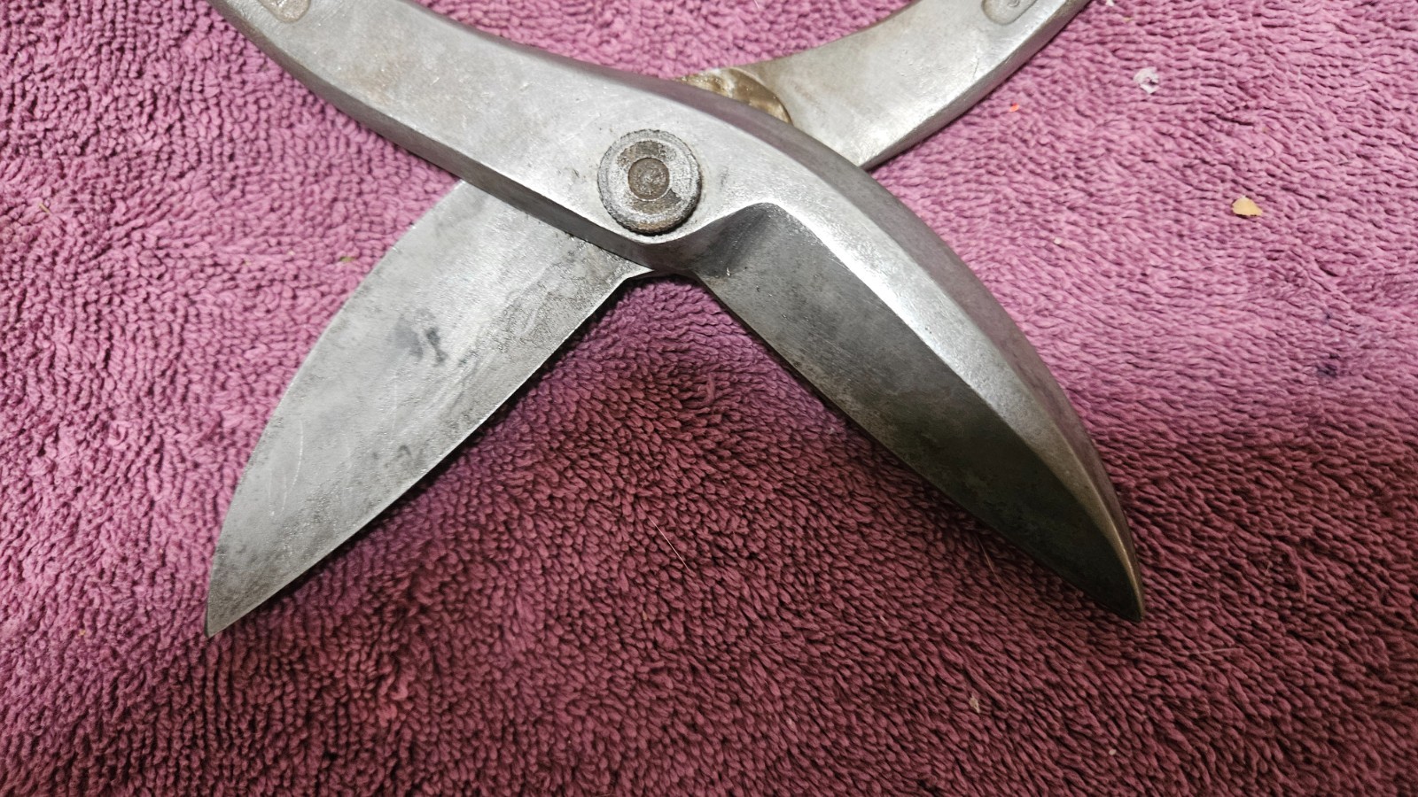 ‡ 🛠Crescent Tin Snips: 12 ¾” Made in U.S.A. • Vintage Quality Tool Steel • HVAC