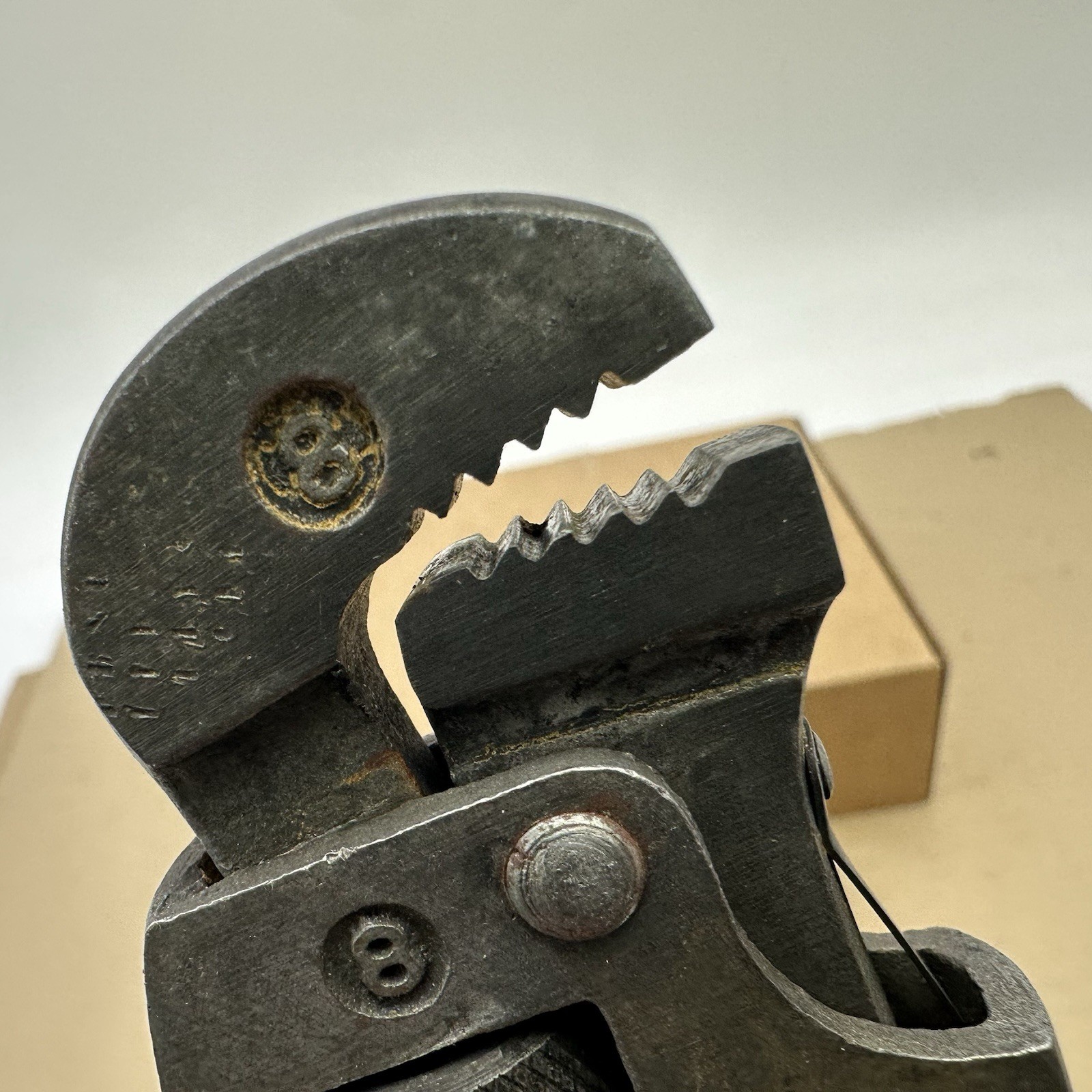 Lot 2 Vintage Trimont Trimo And Stillson 8” Pipe Wrench Drop Forged USA