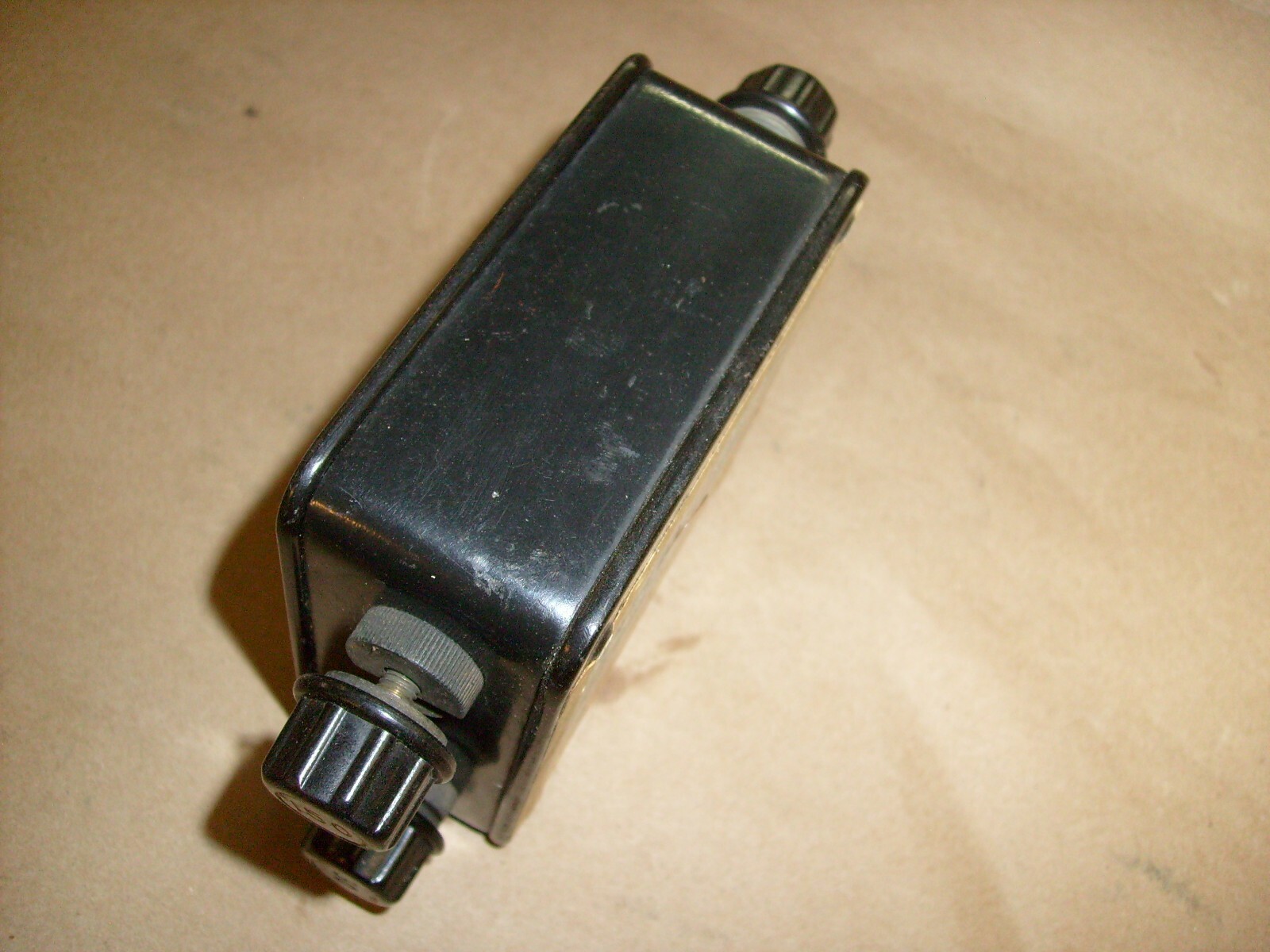ANTIQUE VINTAGE PORTABLE WESTINGHOUSE BAKELITE DC VOLTS METER 0-30