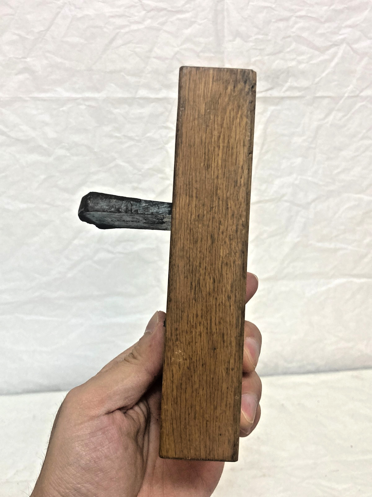 Vintage Japanese Tachi Kanna Plane 43mm Woodworking Carpenter Tool 405g