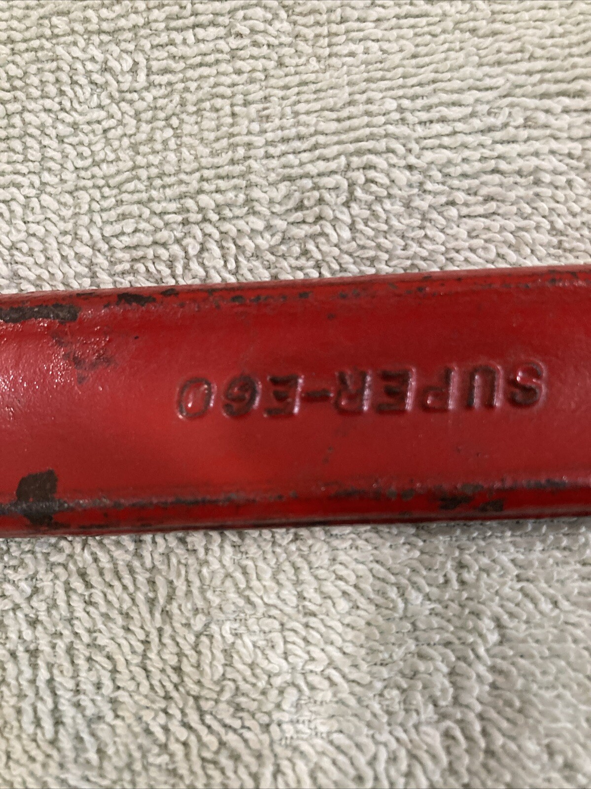 Vintage Super Ego 18″ Heavy Duty Industrial Adjustable Pipe Wrench “Spain “