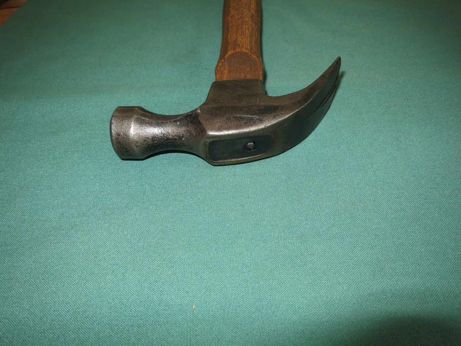 Vintage STANLEY 16oz Curved Claw Nail Hammer, Hickory Handle USA