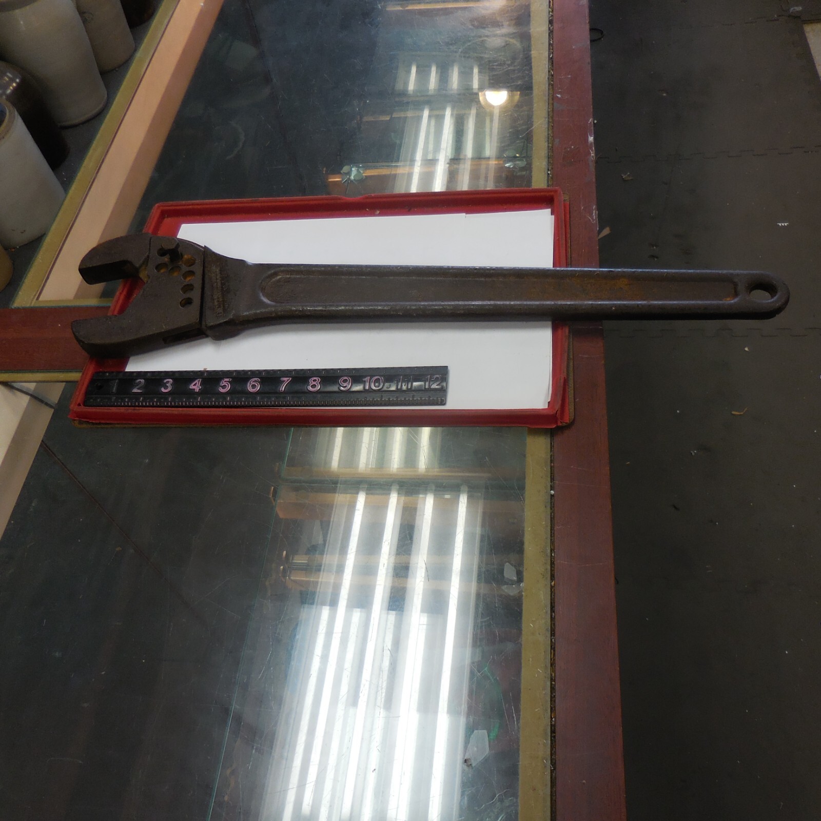 Vintage OTC RARE 24 Inch Adjustable Wrench Made in USA