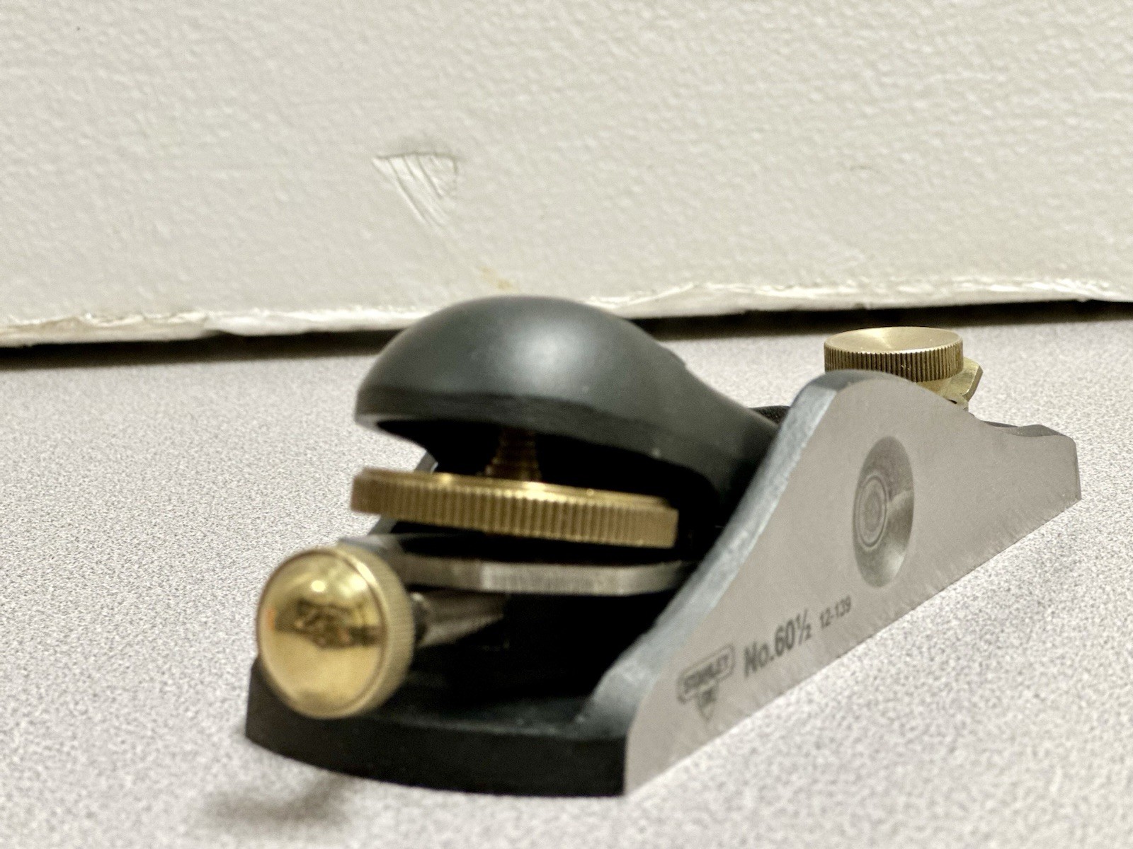 Stanley No. 60-1/2 P Low Angle Block Plane – Professionally upgraded. USA Made