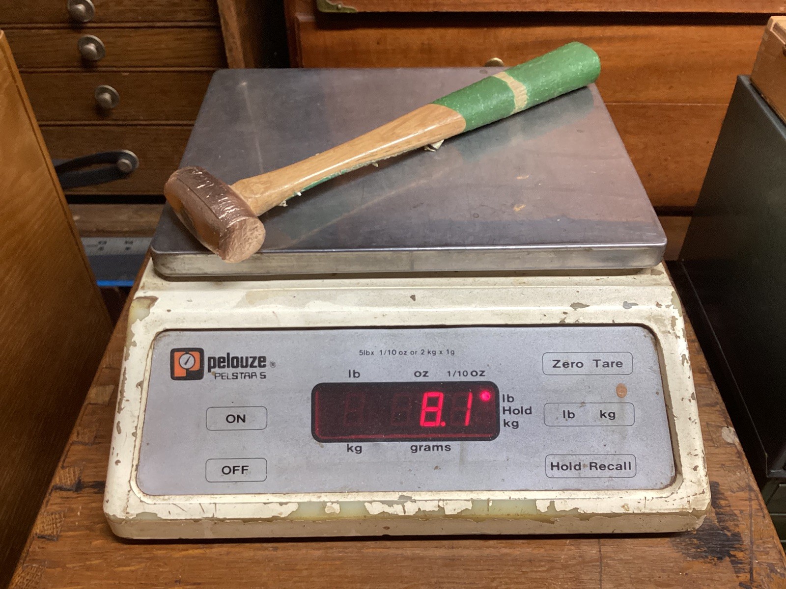 Vintage Brass & Bronze Non-Marring Machinists Hammers / Mallets Nice ! L👀K !