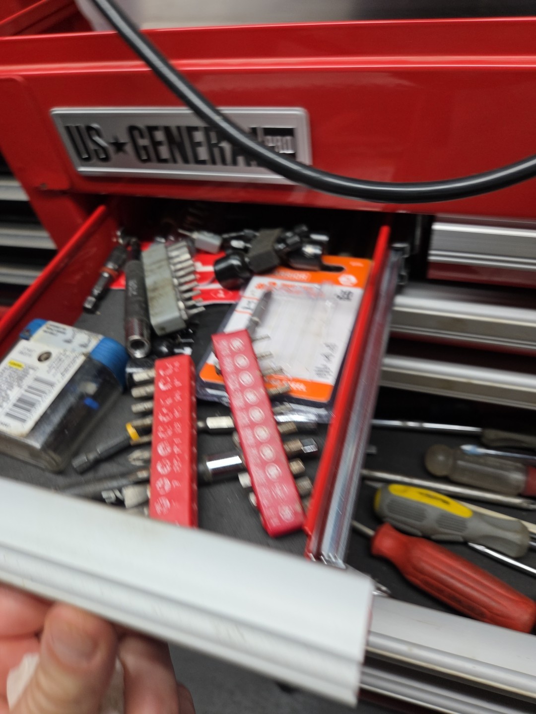 US General Tool Box With Tools Inside