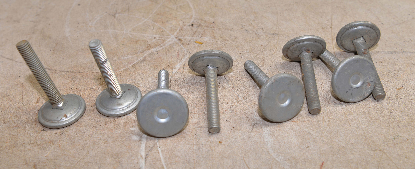 8 articulating leveling swivel feet vintage machinery stand lathe metal part lot