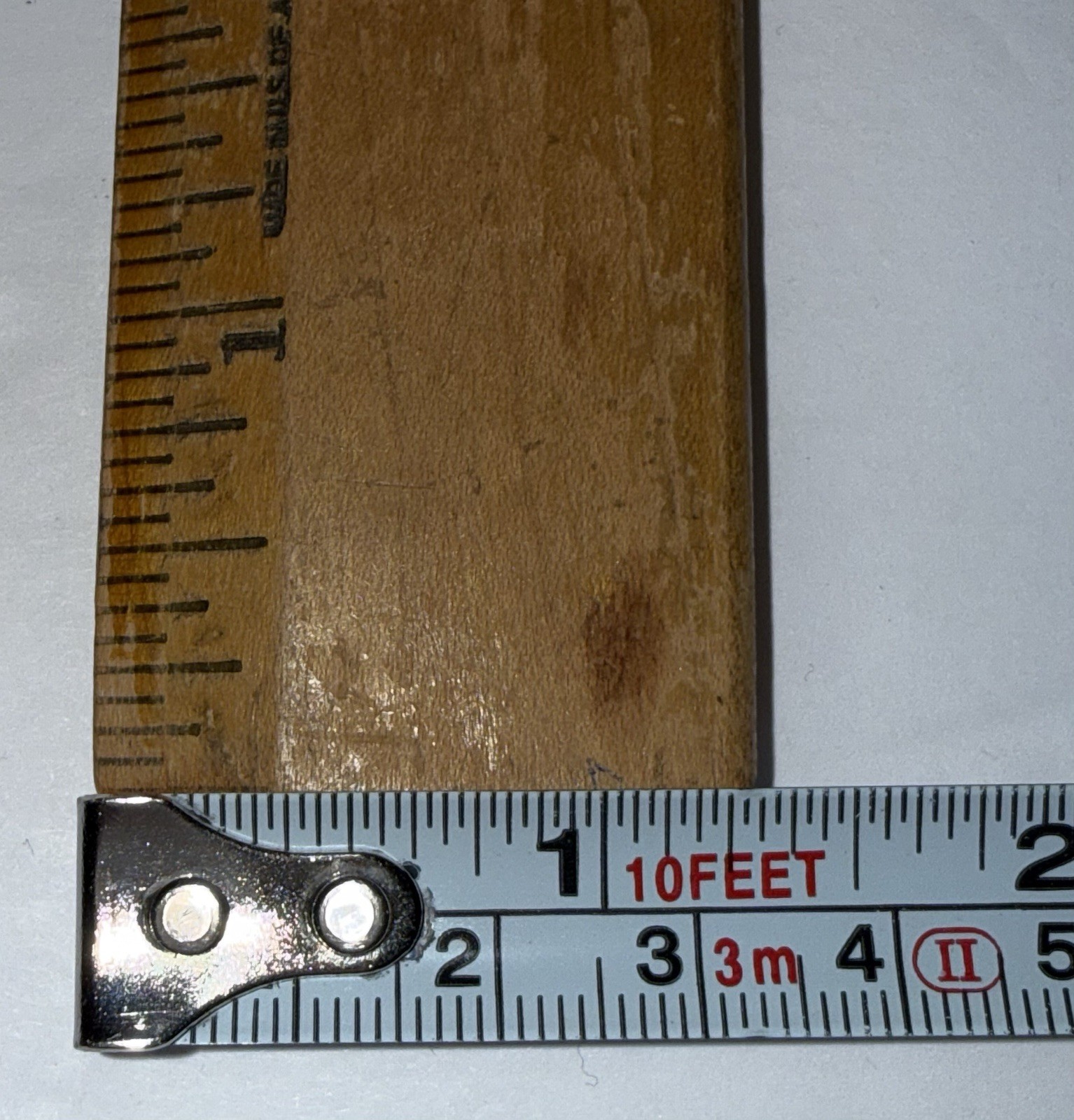Vntg Wooden School Ruler Property of Board of Education City of New York 12” NY