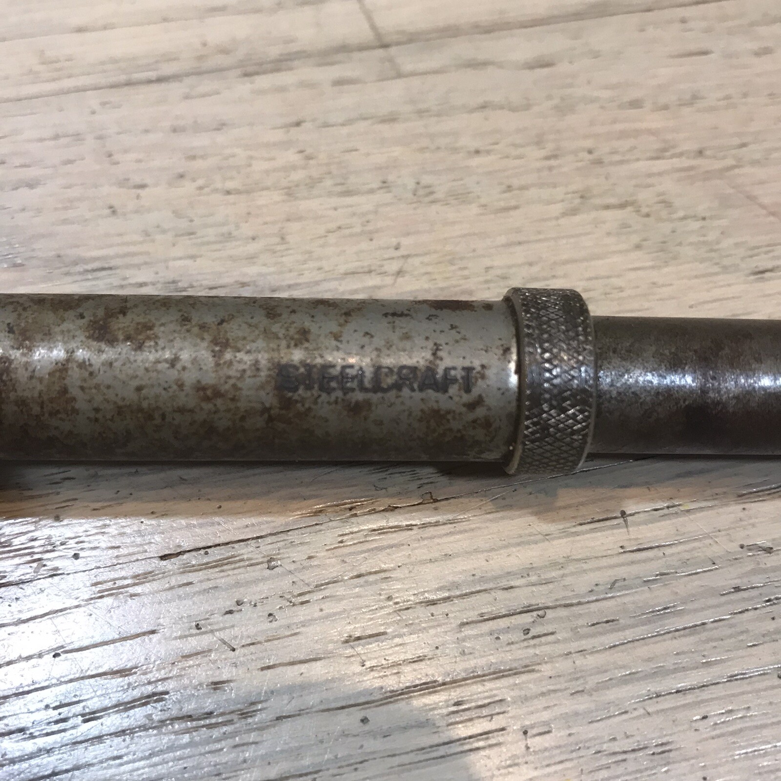 Vintage Steelcraft Ratcheting Screwdriver Yankee RUSTY