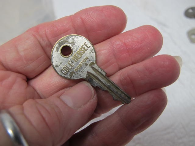 Vintage Cole Hersee CH506 Stainless Steel Key