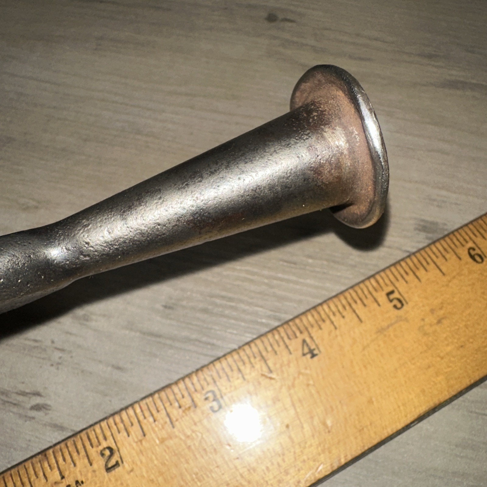 Antique T.H. Witherby 1 1/4” inch Beveled Chisel, High Quality Tool!