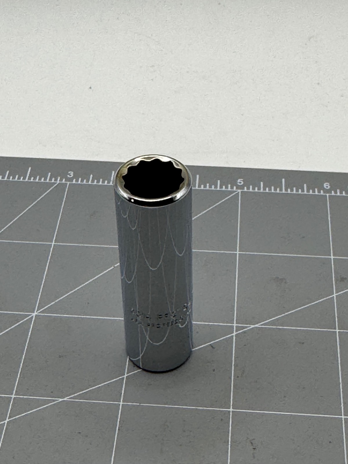 Proto 5014 3/8 Drive 7/16 in Deep Socket 12-Point Chrome USA Professional SAE