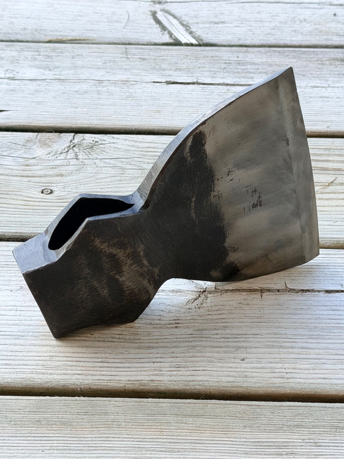 Vintage Wetterling Sloyd Broad Axe Head 2.3 lb Sweden 140mm