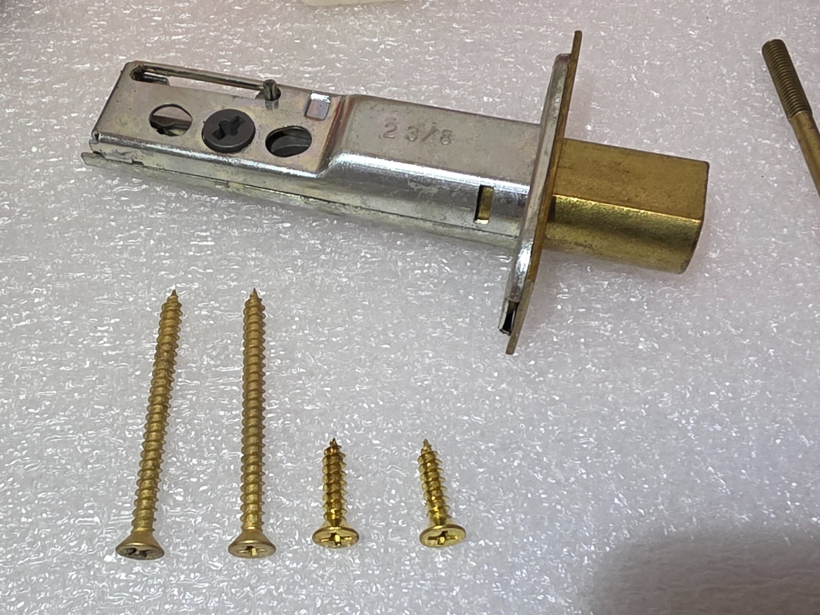 Old Dexter 4209 Double cylinder Deadbolt (Also Used On Old 1″ Thick Steel Doors)