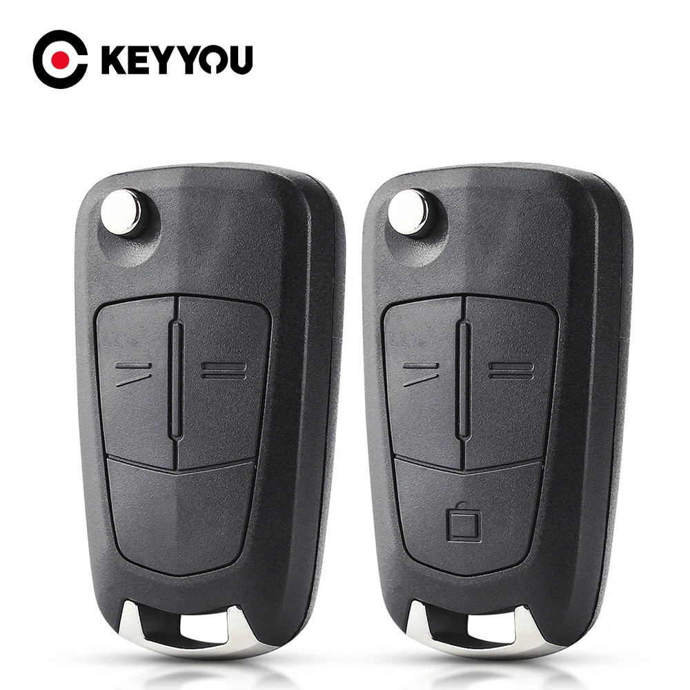 KEYYOU Remote Key Case Shell For Vauxhall Opel Corsa Astra Vectra Signum H Vectr