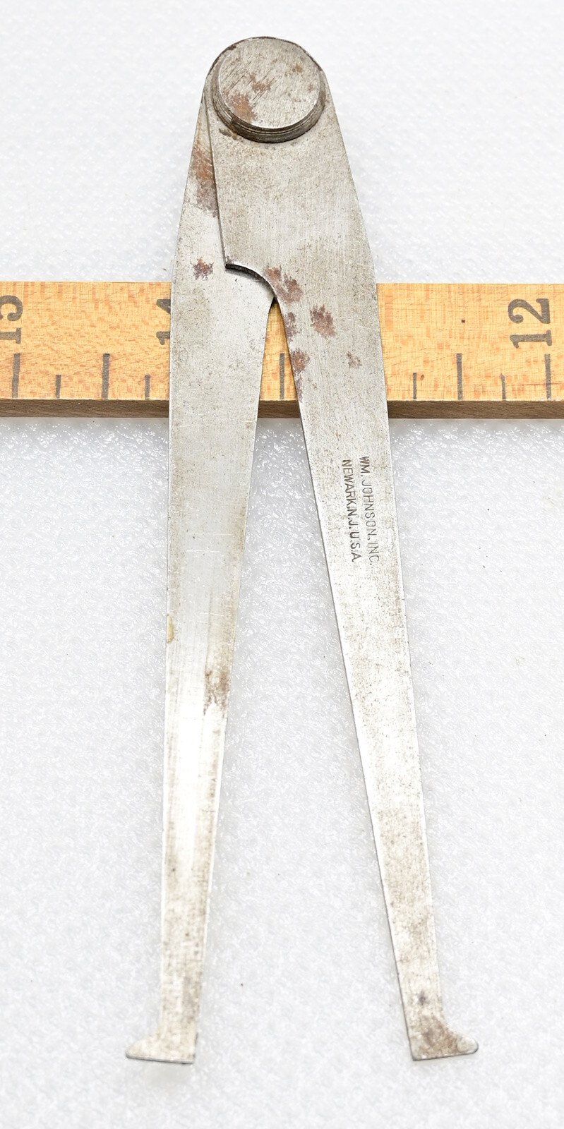 ✨Vintage 6″ Wm. Johnson, Inc. Firm Joint Inside Calipers (INV Q802)