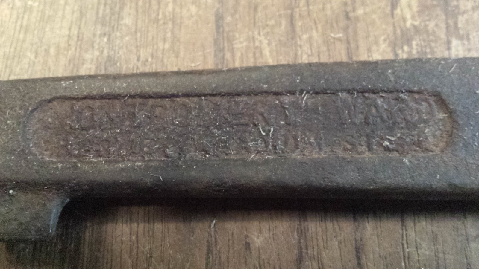 Vintage Unusual Style Wrench Montgomery Ward