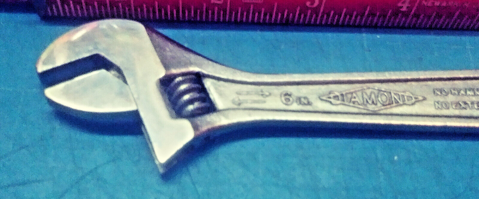 Vintage Diamond Calk & Horseshoe Co. 6″ Adjustable Wrench – Made In USA