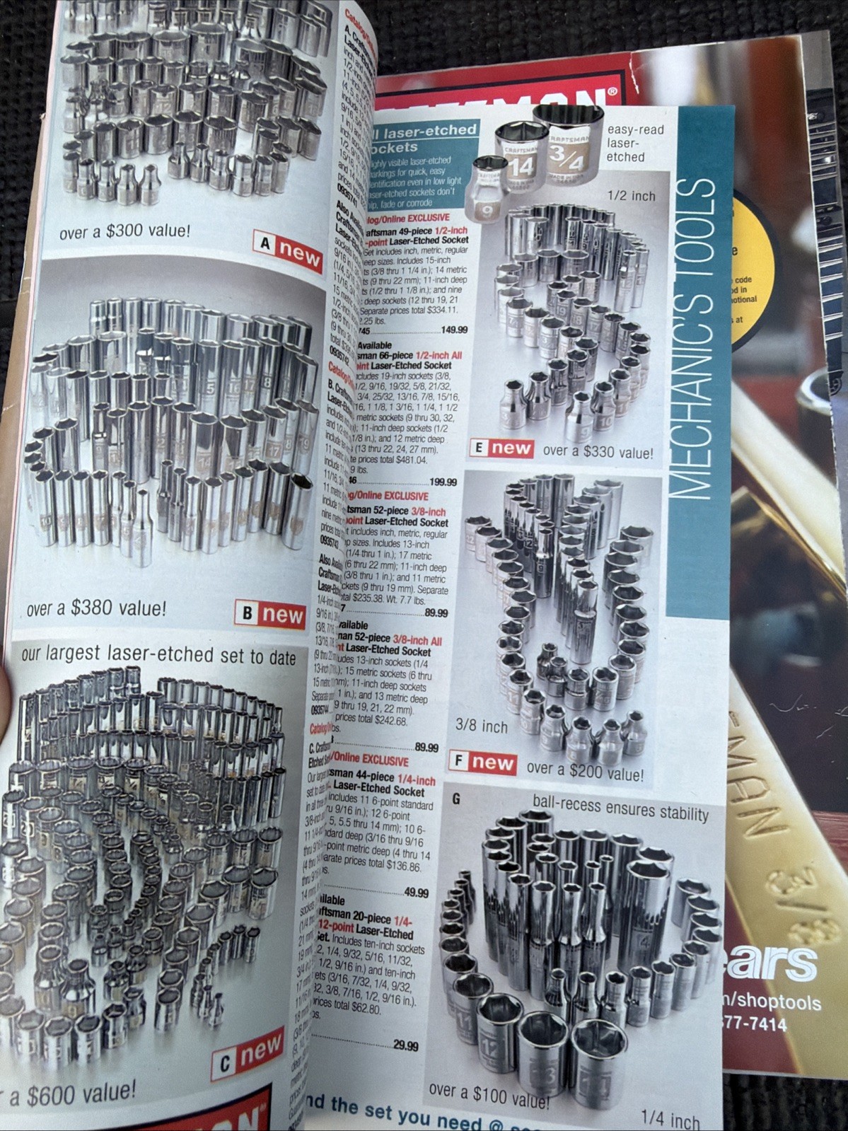 Sears Craftsman Power Hand Tools Catalog 2007 2008 181 Pages
