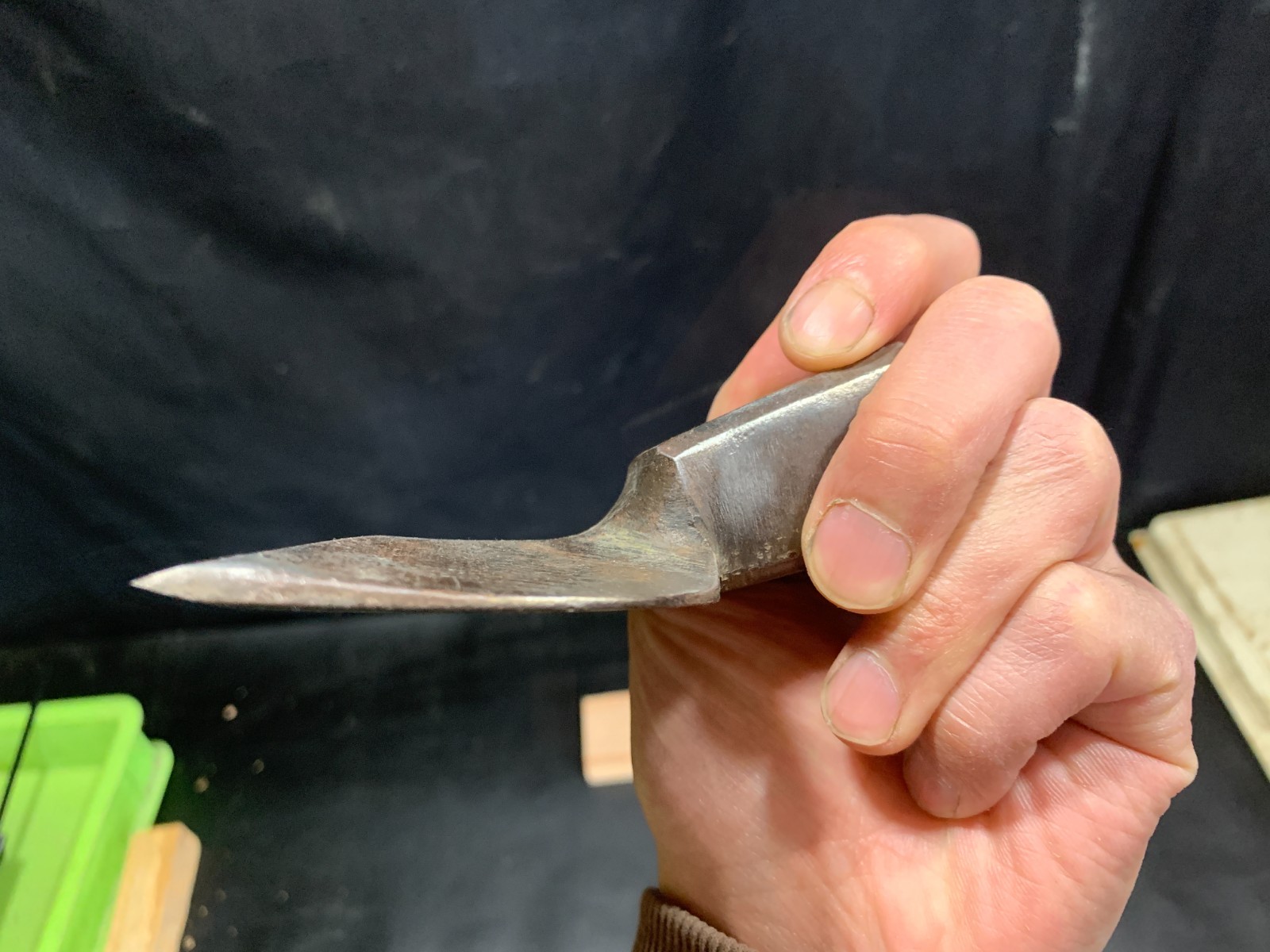 OLD : Japanese Adze Blade – Chona Blade – Normal Type – 407 g 99mm