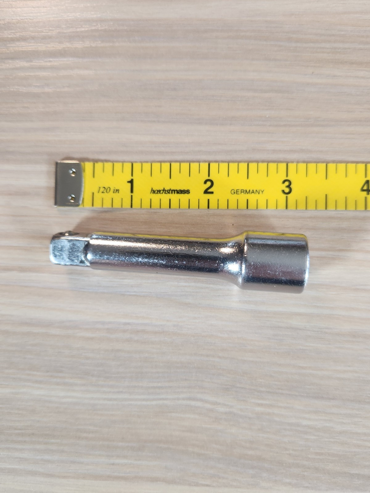Vintage True Kraft 3/8 Drive Chrome 3″ Socket Extension G272B