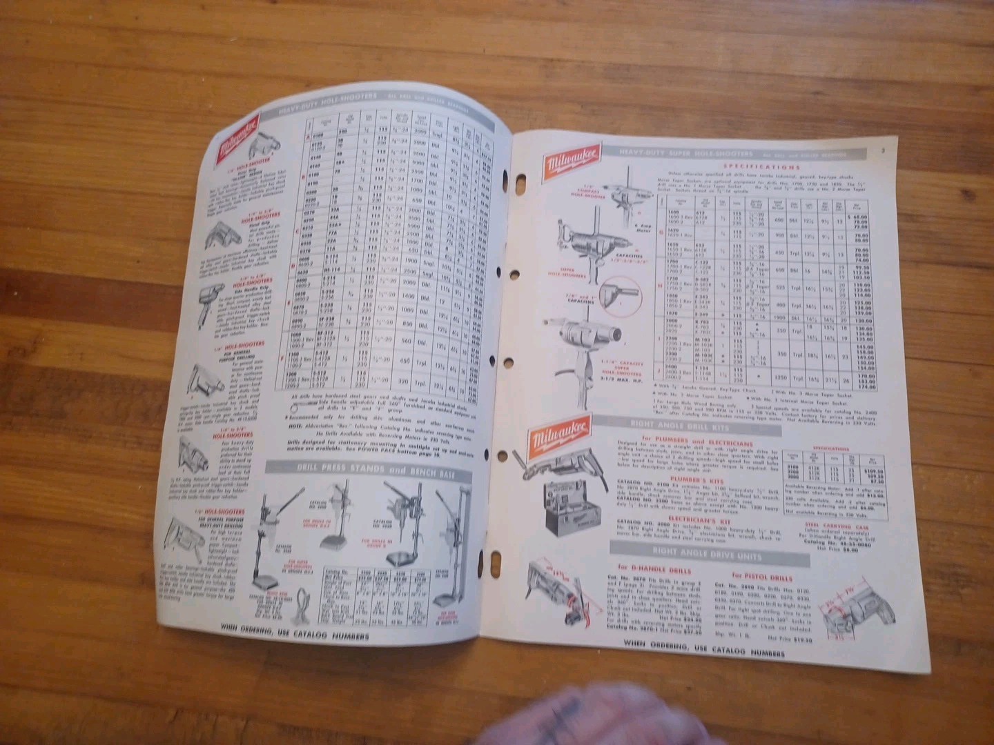 1960’s 70s Milwaukee Heavy-Duty Tools Condensed Catalog 764