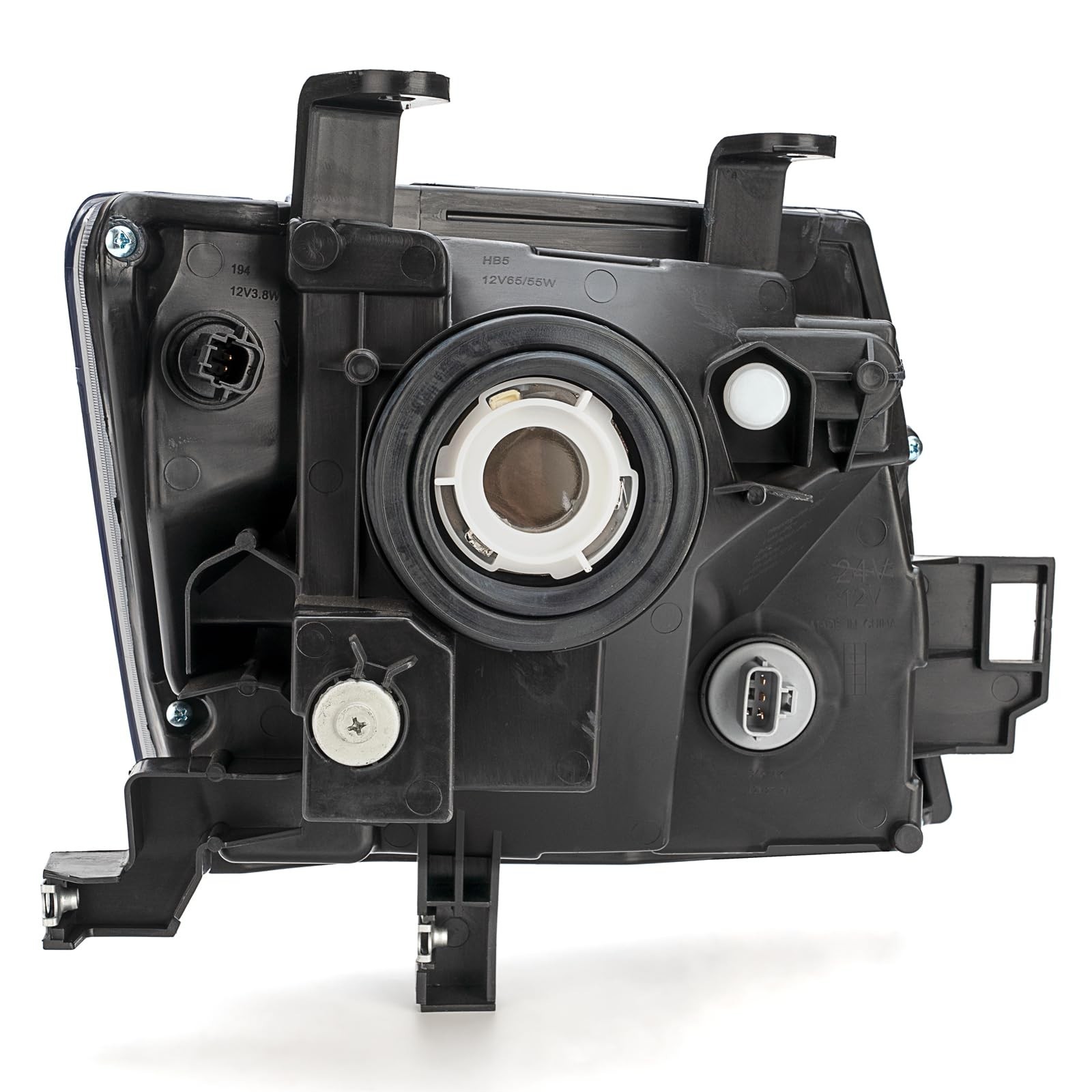 Headlights Assembly Fit For Nissan Xterra 2005-2015 Black Housing Clear Lens …
