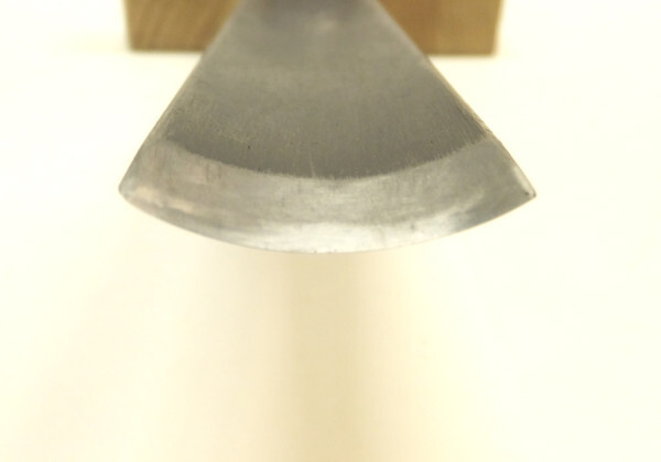 Japanese Chisel Sotomaru Kote Nomi 外丸鏝鑿 Blade Width 24mm Full Length 400mm Used